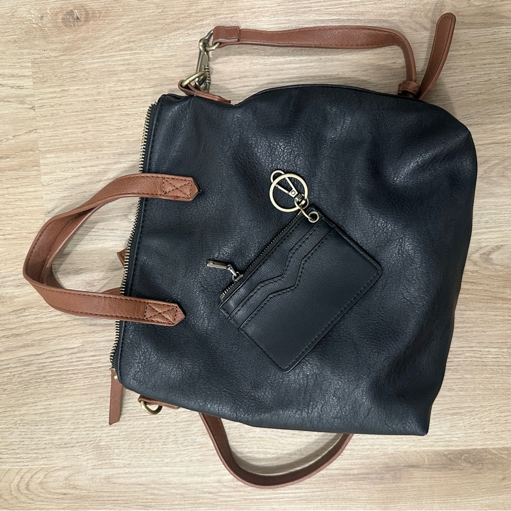 Stylish Black and Brown Women's Bag